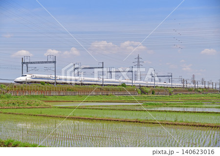 東海道新幹線　新横浜－小田原　JR東海　N700A系2000番台　X65編成（東京）　のぞみ 140623016