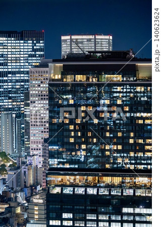 淀屋橋スカイテラスから見る絶景の夜景 淀屋橋スカイテラスから見る絶景の夜景 140623624