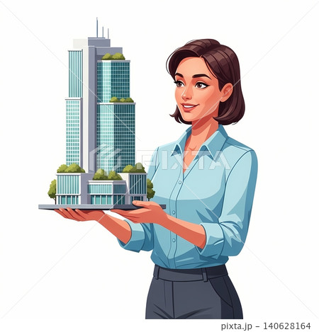 Urban Planner with City Model 140628164
