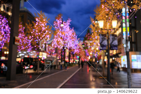Abstract bokeh cityscape night light, City night light blur bokeh background. Abstract bokeh cityscape night light, City night light blur bokeh background. 140629622