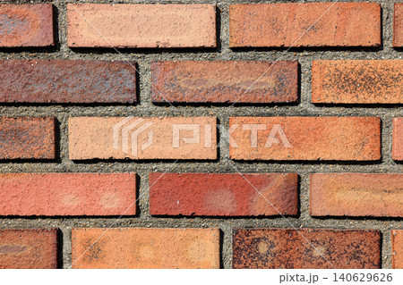 Abstract Blurred brick wall pattern background, Defocused background. Blurred bright light. Abstract Blurred brick wall pattern background, Defocused background. Blurred bright light. 140629626