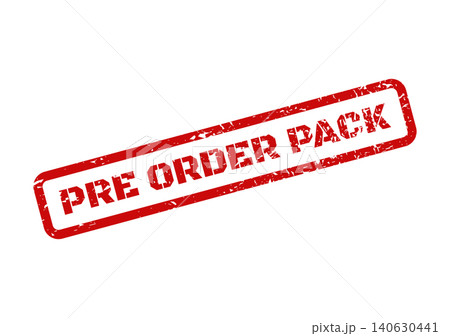 Textured grunge stamp displaying PRE ORDER PACK message for online sales notifications and product launches Textured grunge stamp displaying PRE ORDER PACK message for online sales notifications and product launches 140630441