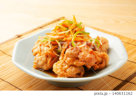 鶏の唐揚げの南蛮漬け 140631162