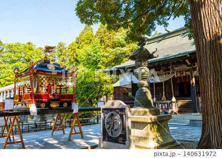 社の都を彩る仙台青葉まつりの華やかな神輿 社の都を彩る仙台青葉まつりの華やかな神輿 140631972