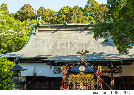 社の都を彩る仙台青葉まつりの華やかな神輿 社の都を彩る仙台青葉まつりの華やかな神輿 140631977