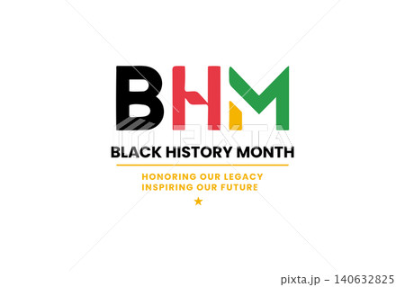 Black History Month Modern Design Black History Month Modern Design 140632825