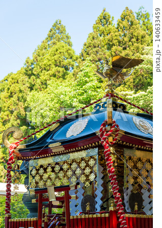 社の都を彩る仙台青葉まつりの華やかな神輿 社の都を彩る仙台青葉まつりの華やかな神輿 140633459