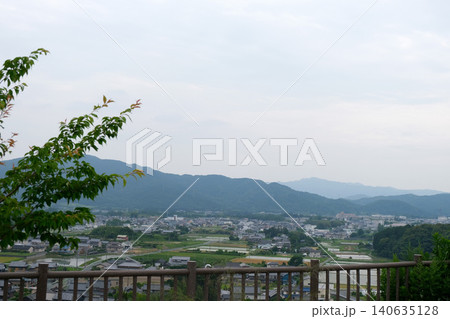 愛知県新城市_長篠設楽原PA (下り)からの景色1_2025年6月 愛知県新城市_長篠設楽原PA (下り)からの景色1_2025年6月 140635128
