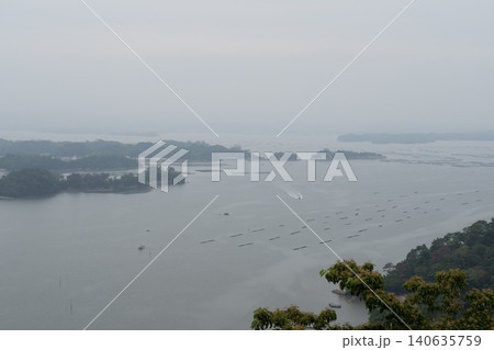 宮城県東松島市 奥松島 大高森からの眺め 宮城県東松島市 奥松島 大高森からの眺め 140635759