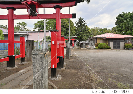 岩槻散歩:黒谷久伊豆神社 朱鳥居 参道 岩槻散歩:黒谷久伊豆神社 朱鳥居 参道 140635988