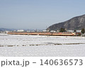 雪景色を行く485系 特急「雷鳥」 140636573