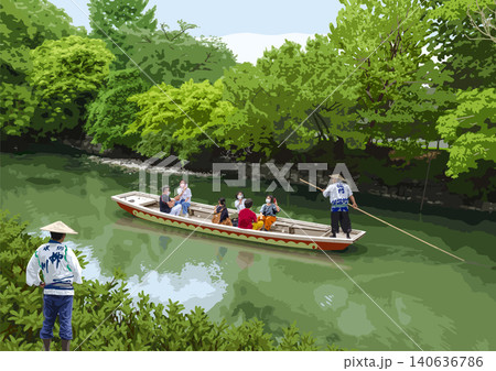柳川どんこ舟 140636786