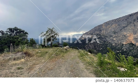 Harmankoy, famous for its canyon and cherry trees, is located in the Inhisar district of Bilecik province in Turkey. Harmankoy, famous for its canyon and cherry trees, is located in the Inhisar district of Bilecik province in Turkey. 140637075