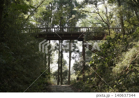 都立滝山公園　滝山城跡　滝山城 140637344