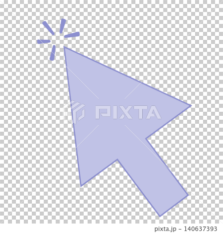 藍紫色滑鼠遊標 140637393