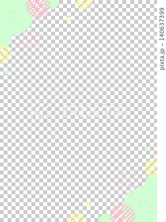 粉紅彩色幾何畫框 粉紅彩色幾何畫框 140637399