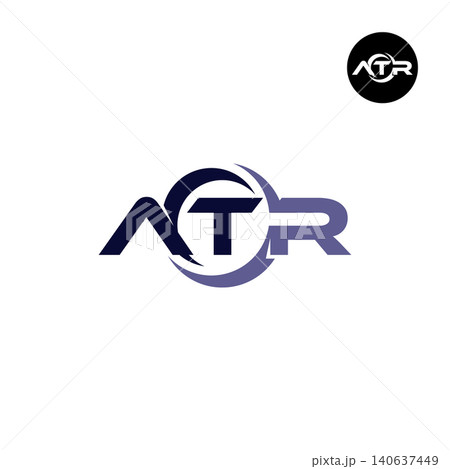 Letter ATR Logo Design Readymade Initial Letter ATR Logo Design Readymade Initial 140637449