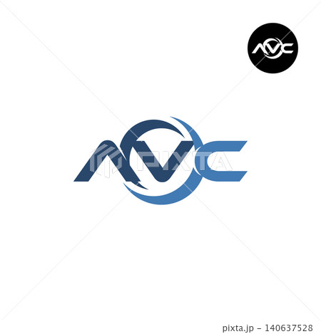 Letter AVC Logo Design Readymade Initial Letter AVC Logo Design Readymade Initial 140637528