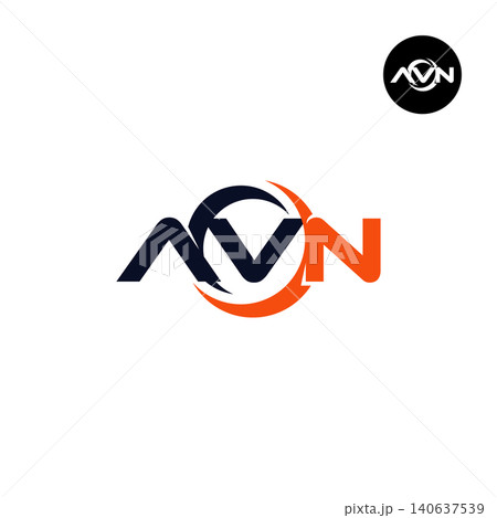 Letter AVN Logo Design Readymade Initial Letter AVN Logo Design Readymade Initial 140637539