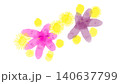 花の妖精の手描きイラスト　水彩画風 140637799