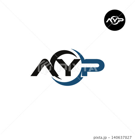 Letter AYP Logo Design Readymade Initial 140637827