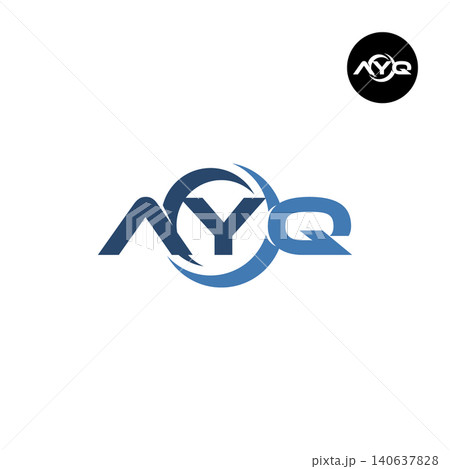 Letter AYQ Logo Design Readymade Initial Letter AYQ Logo Design Readymade Initial 140637828