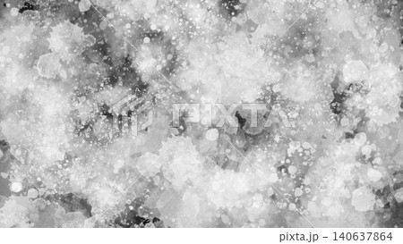 イラスト背景、壁紙素材（モノクロ、白黒） 140637864