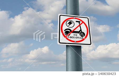 E-Scooter Ban E-Scooter Ban 140638423