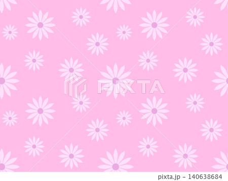 ピンクの花のシームレスパターン A-2 ピンクの花のシームレスパターン A-2 140638684