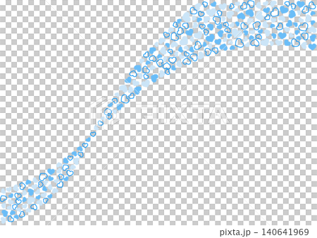 Heart pattern background Blue 3 colors border and solid color heart Heart pattern background Blue 3 colors border and solid color heart 140641969