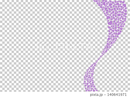 Heart pattern background Purple solid color Heart 140641971