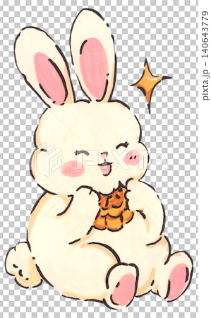 Mid Autumn rabbit illustration set, cute bunny character with mooncake and lantern, Chinese moon festival celebration, traditional oriental culture symbol, whimsical hand drawn greeting card design. Mid Autumn rabbit illustration set, cute bunny character with mooncake and lantern, Chinese moon festival celebration, traditional oriental culture symbol, whimsical hand drawn greeting card design. 140643779