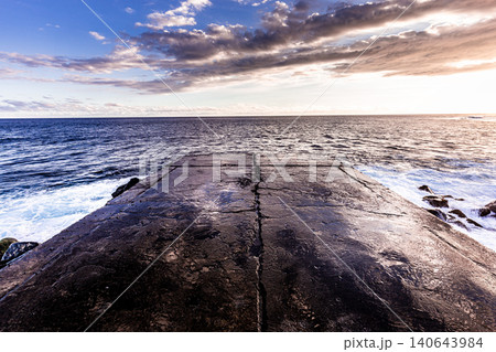 Jetty  in Saint-Pierre, La Reunion island 140643984