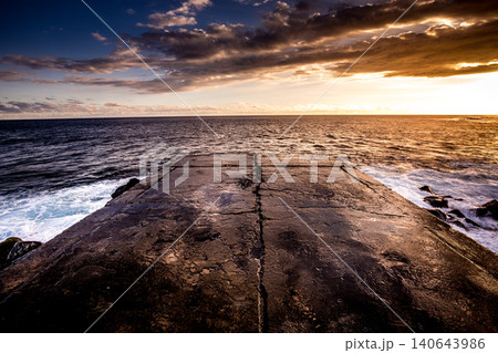 Jetty  in Saint-Pierre, La Reunion island 140643986