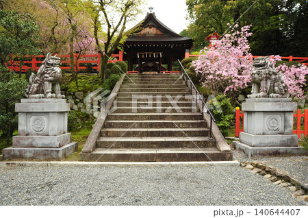 春の建勲神社 140644407