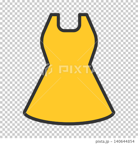 Sleeveless dress icon Sleeveless dress icon 140644854