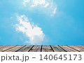 Tilted wooden background 140645173