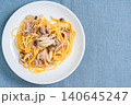 豚こま肉ときのこの和風パスタ 140645247
