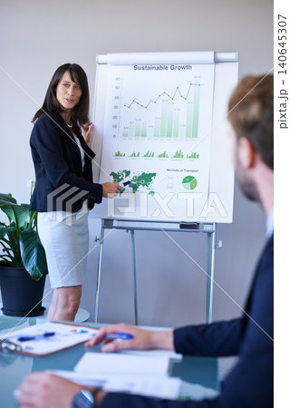 Businesswoman, presentation and conference room with charts for analytics report or growth, development or graphs. Female person, colleagues and company strategy or finance sales, meeting or teamwork Businesswoman, presentation and conference room with charts for analytics report or growth, development or graphs. Female person, colleagues and company strategy or finance sales, meeting or teamwork 140645307