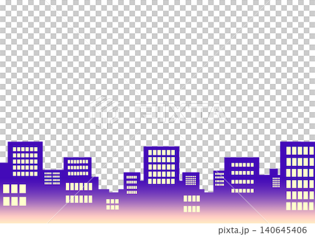 Towering buildings, night view, nighttime image Towering buildings, night view, nighttime image 140645406