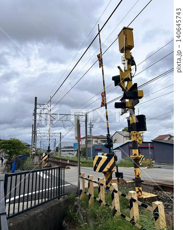 遮断機つき踏切 遮断機つき踏切 140645743
