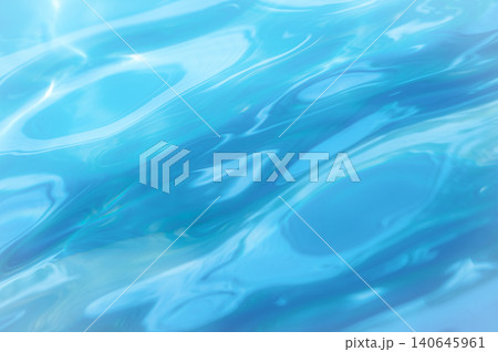 ひんやりとした水面 夏色のイメージ素材 ひんやりとした水面 夏色のイメージ素材 140645961