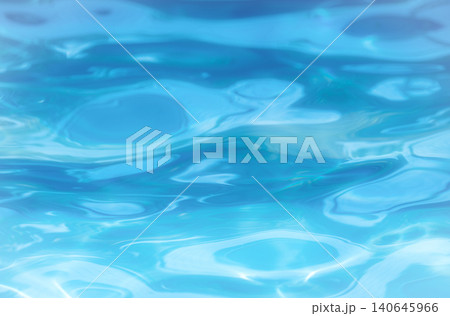 ひんやりとした水面 夏色のイメージ素材 ひんやりとした水面 夏色のイメージ素材 140645966
