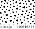 ハートの背景イラスト 140646243