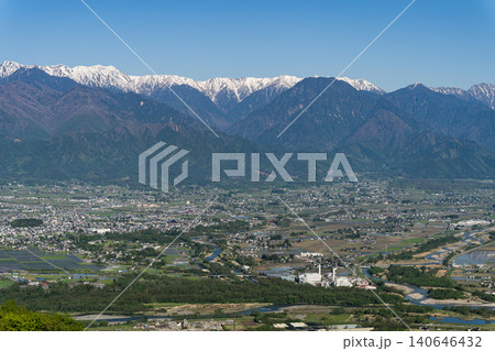 北アルプスと松本盆地 北アルプスと松本盆地 140646432