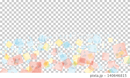 A refreshing watercolor frame background reminiscent of glass jelly. A refreshing watercolor frame background reminiscent of glass jelly. 140646815