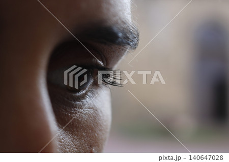Human eye detail looking reflecting vision Human eye detail looking reflecting vision 140647028