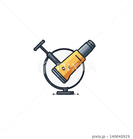 A cartoon-style illustration of a microscope, presented with clean lines and a stylized design. The image conveys scientific analysis and laboratory equipment in a simplified, approachable manner. A cartoon-style illustration of a microscope, presented with clean lines and a stylized design. The image conveys scientific analysis and laboratory equipment in a simplified, approachable manner. 140648929