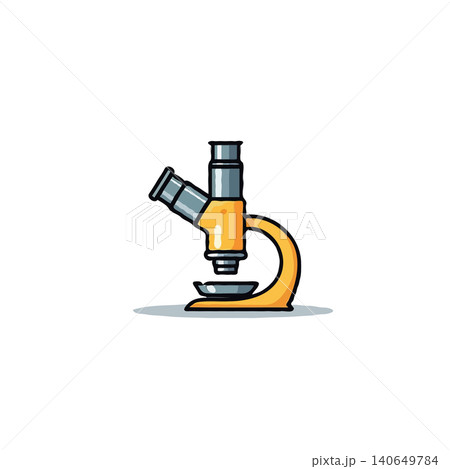 A stylized illustration showcases a microscope, symbolizing scientific exploration and research. The equipment represents laboratory investigation, technological advancement, and the pursuit of A stylized illustration showcases a microscope, symbolizing scientific exploration and research. The equipment represents laboratory investigation, technological advancement, and the pursuit of 140649784