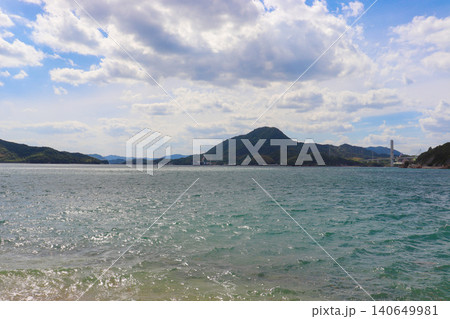 佐島から見た岩城島 佐島から見た岩城島 140649981